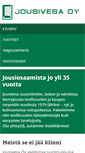 Mobile Screenshot of jousivesa.fi